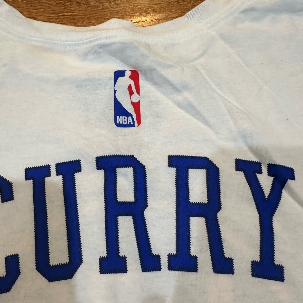 Adidas White NBA T-Shirt - Picture 6 of 6